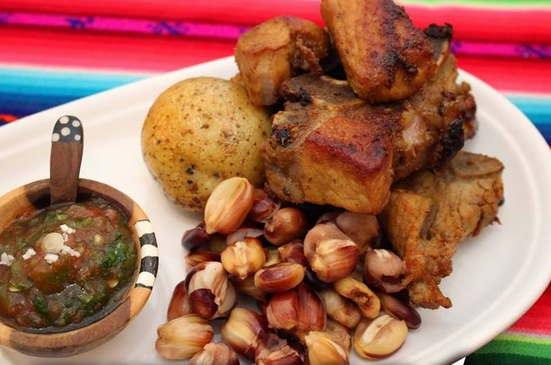 Chicharron de porc