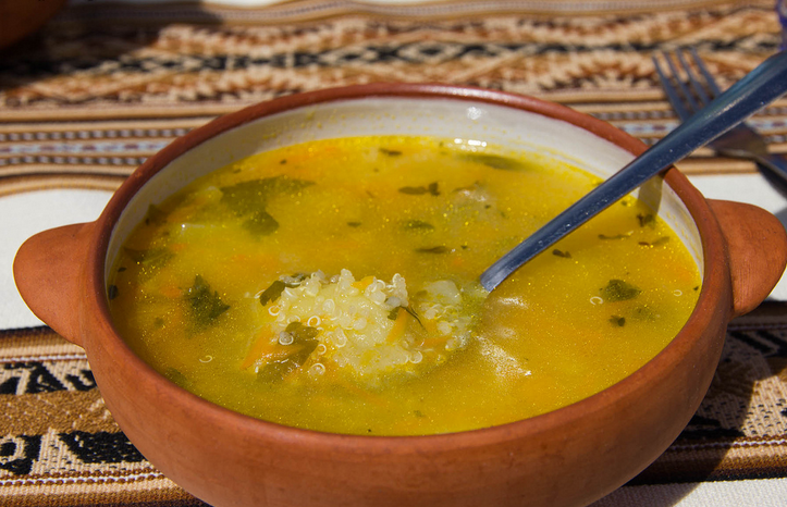 sopa de quinua