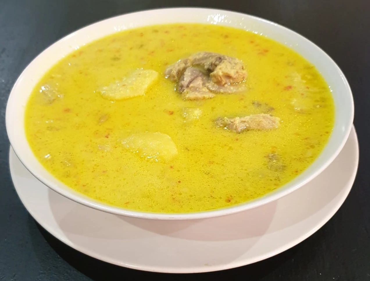 sopa de mani